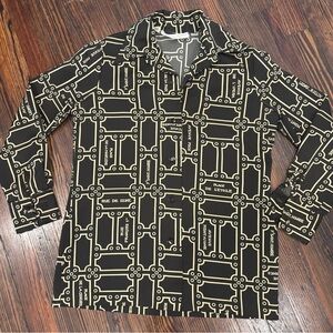 Vintage Designer Robert Hyman Lanvin Inspired 70’s Button Down